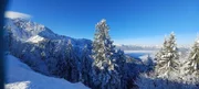 Hochwinter im Berchtesgadener Land.