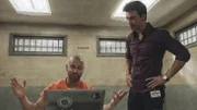Aaron Wright (Joey Lawrence, l.); Adam Noshimuri (Ian Anthony Dale, r.)