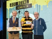 Univ.-Prof. Dr. Helmut Jungwirth (Mikrobiologe und Leiter des Geschmackslabors, Uni Graz), Martin Puntigam, Dr. Florian Freistetter (Astronom).