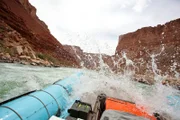 Die Stromschnellen des Colorado Rivers waren eine Herausforderung für das Team und das Equipment.