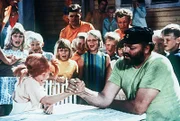 Inger Nilsson (Pippi Langstrumpf), Maria Persson (Annika), Beppe Wolgers (Kapitän Efraim Langstrumpf)
