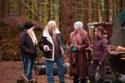 L-R: Twill standing next to Billy Brown, Ami Brown and Rain Brown.