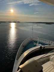 "Grand Lady" Einlaufen in Göteborg in Schweden.