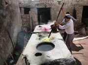 Färberei in Essaouira.