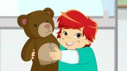 Billy mit seinem Bären.