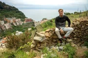 Andrea Barrani möchte in Ligurien Wein anbauen.