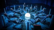 Werden hier wirklich Menschen auf einen fremden Planeten gebeamt.