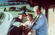 (v.l.n.r.) Herr Konrad (Herbert Fux); Dr. Sabina Spreti (Anita Zagaria); Dr. Thomas Burgner (Gerhart Lippert)