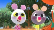 Ob Luzie die beiden Mäuse Polka und Hortensia überraschen kann?