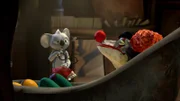 Cranky erzählt seinem Psychotherapeuten Blinky von seiner Ballonphobie.