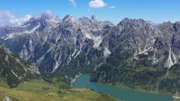 Blick auf den Tappenkarsee von der Draugsteinalm aus.