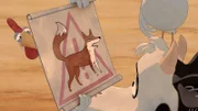 Ist auf dem Bauernhof tatsächlich ein Fuchs, der den Hühnern einen Schrecken einjagt?