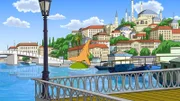 Tom landet in Istanbul bei seinen Zirkusfreunden, die ihn schon erwarten. Zusammen mit Tip, Wanda und Rupert bricht er zu einer Stadtbesichtigung auf. Selchuk, ein Junge aus Istanbul, bietet sich ihnen als Stadtführer an. Auch die "Bösen", Carter, Miss Hatch und Weedon, sind längst da, immer noch hinter Tom her.