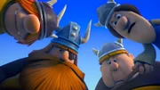 Um ein wahrer Wikinger zu werden, gilt es Halvar, Snorre, Tjure und Faxe zu überzeugen.