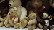 Der Bär mit dem Knopf im Ohr – der "Teddy".