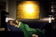 Mr. Big (Chris Noth, l.); Carrie Bradshaw (Sarah Jessica Parker, r.)