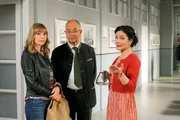 L-R: Franziska Kreuz-Pointner (Teresa Rizos),  Gert Achtziger  (Alexander Duda) and Miriam Stockl (Marisa Burger)