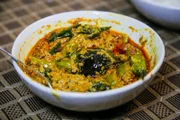 Bagare Baingan ist ein spezielles Auberginengericht, das in Hyderabad perfektioniert wurde.