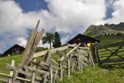 Almhütten auf der Draugsteinalm.
