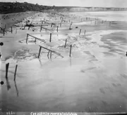Vorrichtungen zur Strandabwehr.