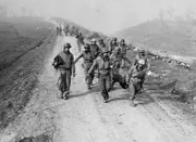 Die 36. Infanteriedivision bei Rapido Cassino.