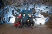 Vordere Reihe v.l.: Lars, Esra, Maddox; hintere Reihe: Zoe, Tove und Vanessa