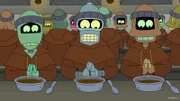 Fühlt sich nicht wohl in seiner neuen Umgebung: Bender (M.) ...