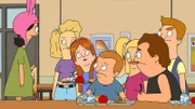 (v.l.n.r.) Louise, Jocelyn, Chloe, Rudy, Tammy, Zeke, Jimmy Pesto jr.