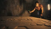 Albert Lin scannt das Innere des Grabes von König Pakal in Palenque, Chiapas, Mexiko, mit einem tragbaren LiDAR-Gerät. Albert Lin und sein Team enthüllen eine der ältesten und größten vorklassischen Städte, die jemals in der Welt der Maya entdeckt wurden und die tief im mexikanischen Lacandón-Dschungel verborgen ist.