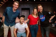 L-R: Jonas Greiner, Jamie Wierzbicki, Freddi Gralle, Maxi Gstettenbauer