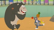 v.li.: Jerry, Gorilladame, Tom