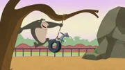v.li.: Gorilladame, Tom