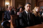 L-R: Leroy Jethro Gibbs, NCIS Special Agent Nicholas Torres, NCIS Special Agent Eleanor 'Ellie' Bishop.