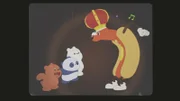 v.li.: Baby Grizz, Baby Panda, Baby Ice Bear, Lord Billy Willy