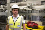 Dubai Internatioanl Airport - A worker at the airport.