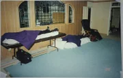 File Photo: San Diego Sheriff's still photo of bodies from the Heaven's Gate cult home where 39 members committed mass suicide. The bodies were found covered with purple shrouds, lying on beds and mattresses in a mansion in Rancho Santa Fe. (Photo by Kim Kulish/Corbis via Getty Images)
