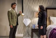 Kunal Nayyar (Rajesh Koothrappali), Rati Gupta (Anu).
