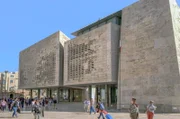 Das Parlament von Valletta nach einem Entwurf des italienischen Star-Architekten Renzo Piano