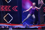 Christine Theiss aus dem Team „Buschi“ in Runde 1.