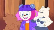 v.li.: Baby Grizz, Dr. Temi Tinker, Baby Panda, Baby Ice Bear