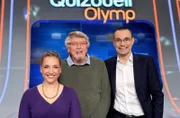 Quizduell-Olymp: Marie-Louise Finck (l.), Prof. Eckhard Freise (M.) und Thorsten Zirkel (r.)