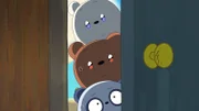 Baby Panda (unten), Baby Grizz, Baby Ice Bear (oben)