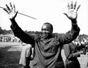 Als Diktator ging Idi Amin mit martialischen Methoden gegen politische Gegner in seinem eigenen Volk vor.