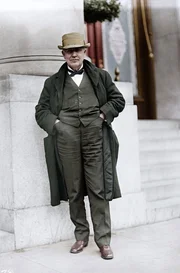 Portrait von Thomas A. Edison, 1911.