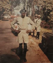 Idi Amin diente zunächst in den britischen Kolonialtruppen und später in der ugandischen Armee.