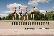 (v.l.n.r.) Leonard Fuchs; Emil Belton; Bruno Alexander; Oskar Belton