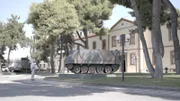 Vor dem Militärmuseum in Thessaloniki erinnern Panzer an den Putsch griechischer Offiziere, die das Land im April 1967 in die Diktatur stürzen.