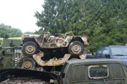 500 Mutt wrecks are rusting on Michael's farm.
