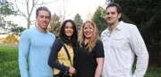 (l-r) Austin Porter, Jael de Pardo, unrecognized, Ben Hansen