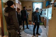 V.l.: Jay Halstead (Jesse Lee Soffer), Erin Lindsay (Sophia Bush), Kevin Atwater (LaRoyce Hawkins), Kenny Rixton (Nick Wechsler)